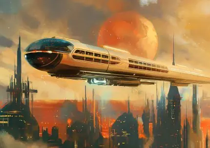 Gelecek Şehri ve Tren