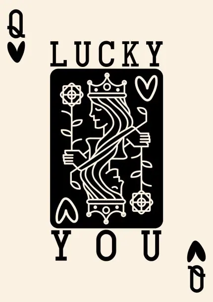 Lucky You Kupa Kızı Kartı