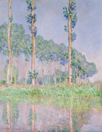 Monet Kavak Ağaçları