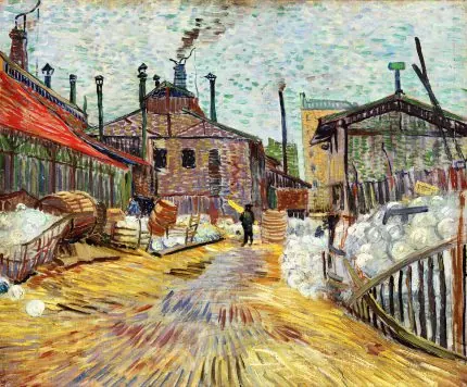 Van Gogh Asnieres Fabrikası