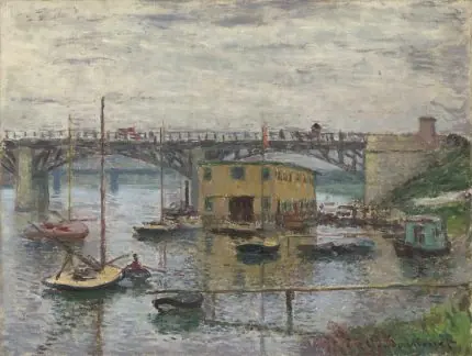 Monet Argenteuil Köprüsü