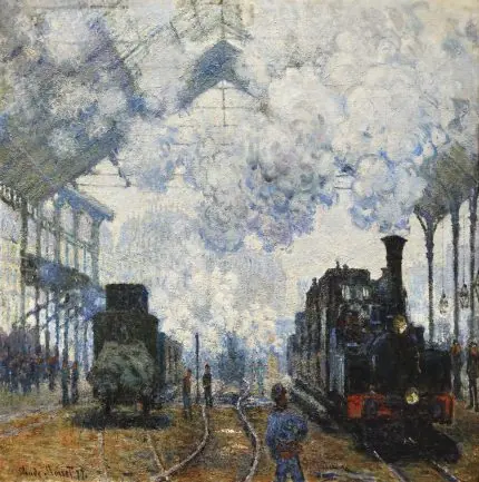 Monet Saint-Lazare Garı