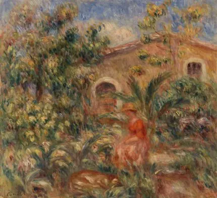 Renoir Bahçede Yaz Manzarası