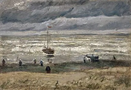 Van Gogh Fırtınalı Deniz
