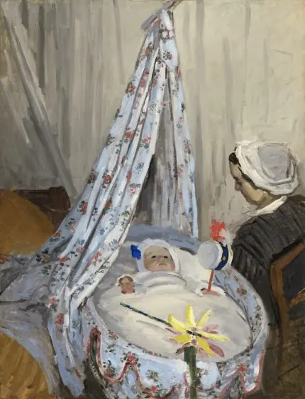 Monet Beşikteki Bebek