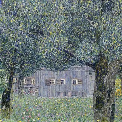 Klimt Çiçekli Çiftlik Evi