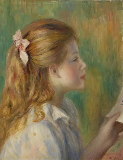 Renoir Genç Kız Portresi