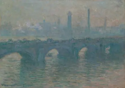 Monet Waterloo Köprüsü