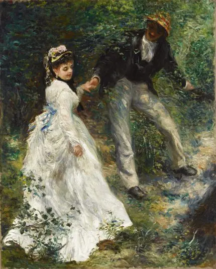 Renoir Bahçede Gezinti