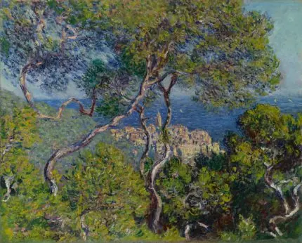 Monet Bordighera Deniz Manzarası