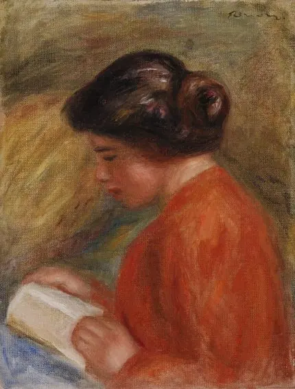 Renoir Kitap Okuyan Kadın