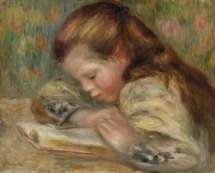 Renoir Kitap Okuyan Kız