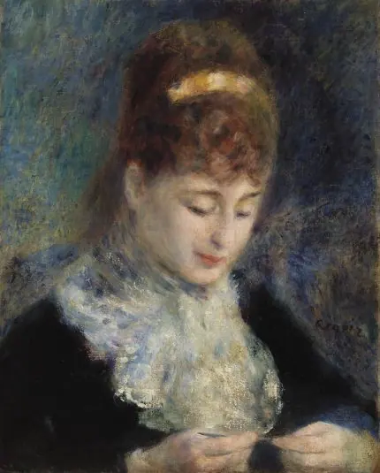 Renoir El İşi Yapan Kadın