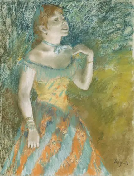 Degas Yeşilli Şarkıcı