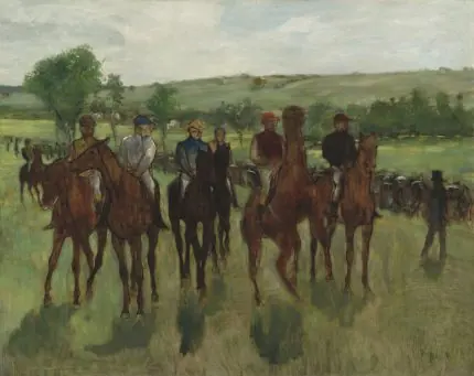 Degas Kırda Yarış Atlıları