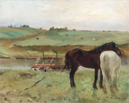 Degas Kırda Atlar