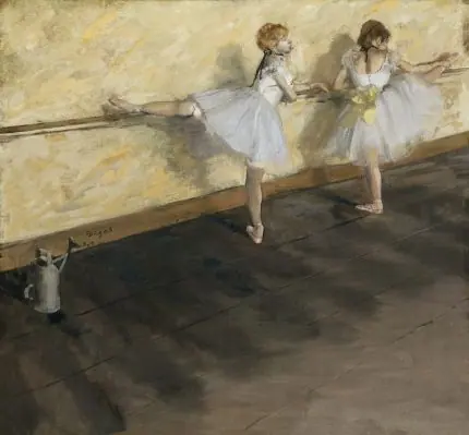 Degas Barda Çalışan Balerinler
