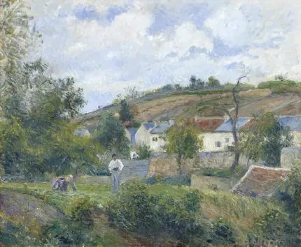 Pissarro Tepedeki Köy