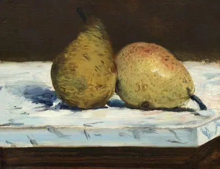 Manet Armut Natürmort