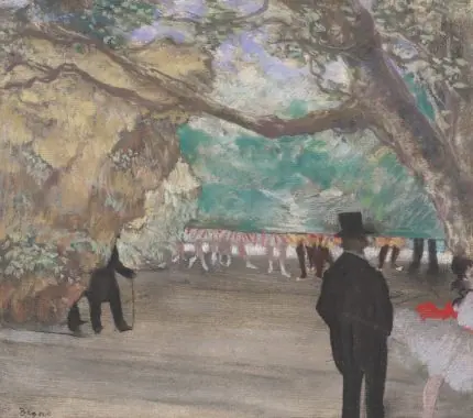 Degas Sahne Kenarında Bale