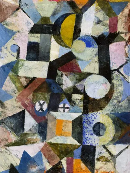 Klee Geometrik Kent Soyut
