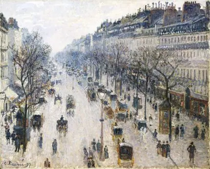 Pissarro Montmartre Bulvarı
