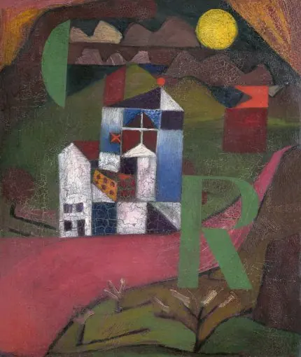 Klee Villa R Renkli Manzara