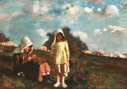 Homer Çayırda İki Kız