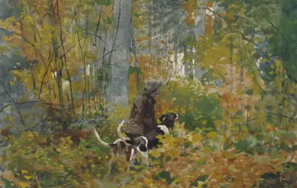Winslow Homer Sonbahar Ormanı