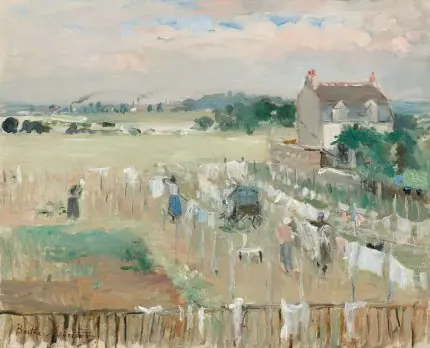 Morisot Çamaşır Serme Günü