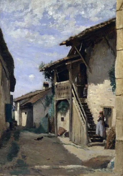 Corot Köy Sokağı