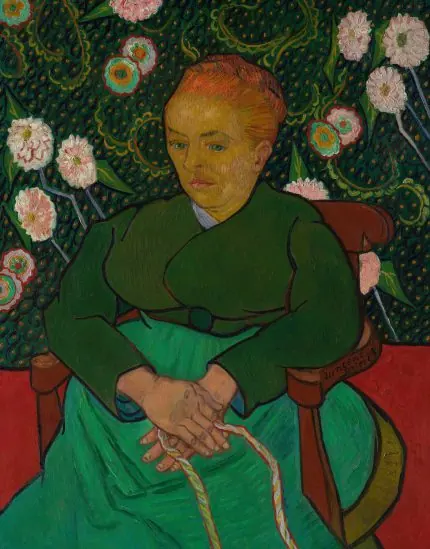 Van Gogh La Berceuse Portre