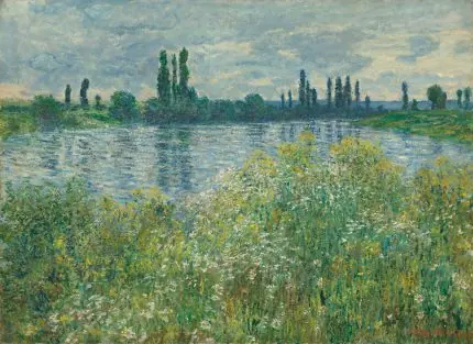 Monet Seine Kıyısı Vétheuil