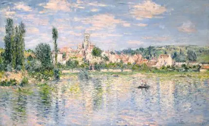 Monet Vétheuil Yaz Manzarası