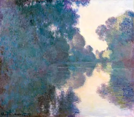 Monet Sabah Sisinde Nehir