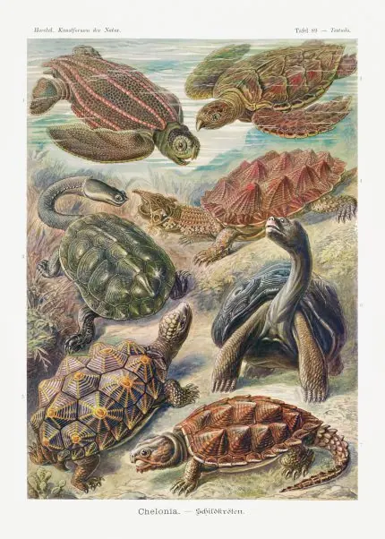 Haeckel Kaplumbağa Türleri