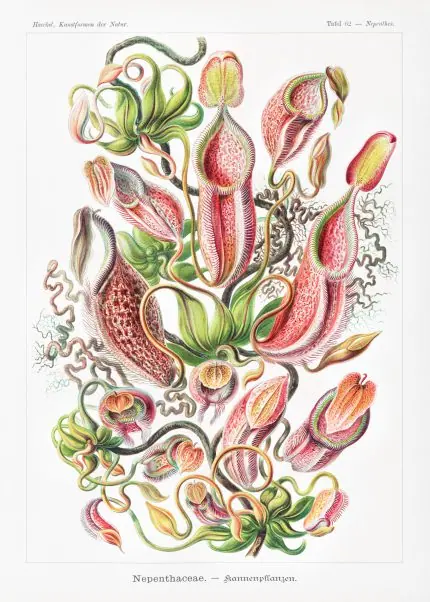 Haeckel Sürahi Bitkisi Nepenthes