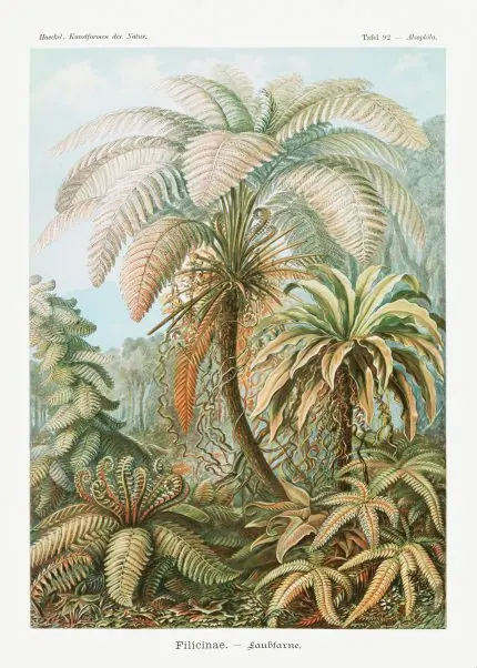 Haeckel Ağaç Eğreltisi