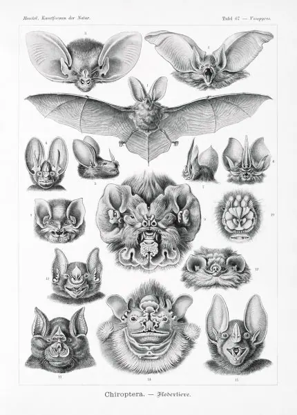 Haeckel Yarasa Levhası
