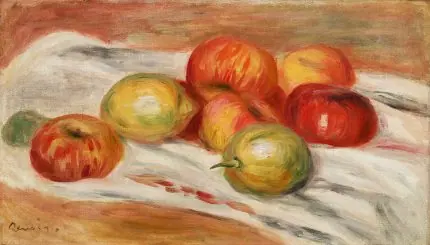 Renoir Kırmızı Elmalar Natürmort