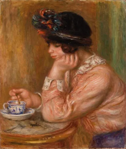 Renoir Kahve İçen Kadın