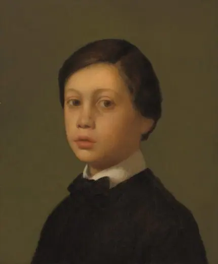 Degas Genç Çocuk Portresi