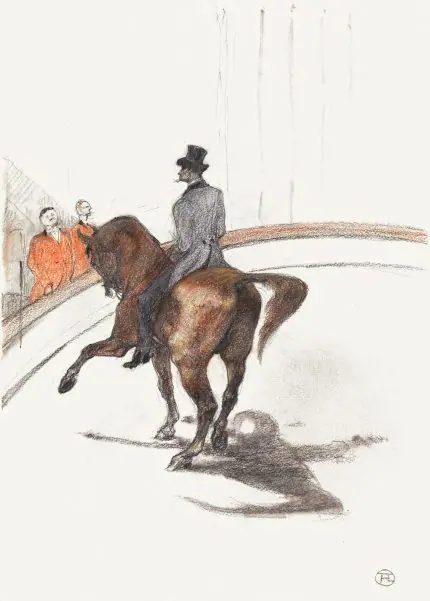 Toulouse-Lautrec Sirk Binicisi