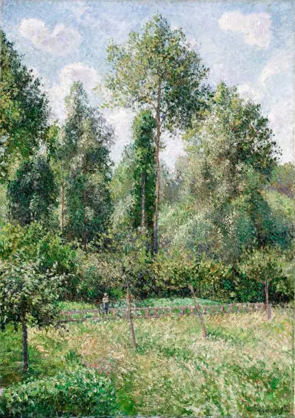Pissarro İlkbaharda Ağaçlar