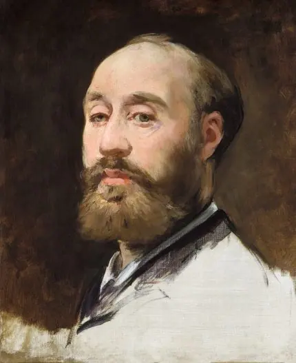 Manet Sakallı Adam Portresi