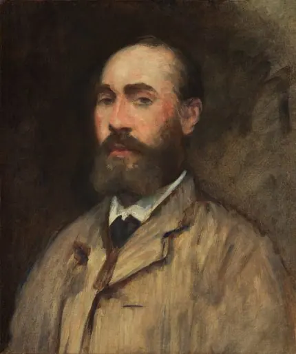 Manet Sakallı Erkek Portresi