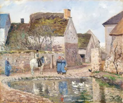 Pissarro Köy Göleti