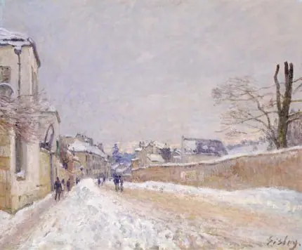 Sisley Karlı Sokak