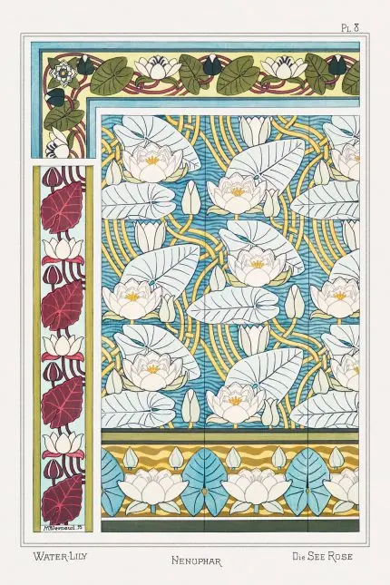 Verneuil Nilüfer Deseni