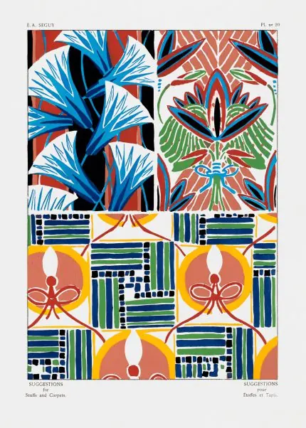 Séguy Art Deco Desen